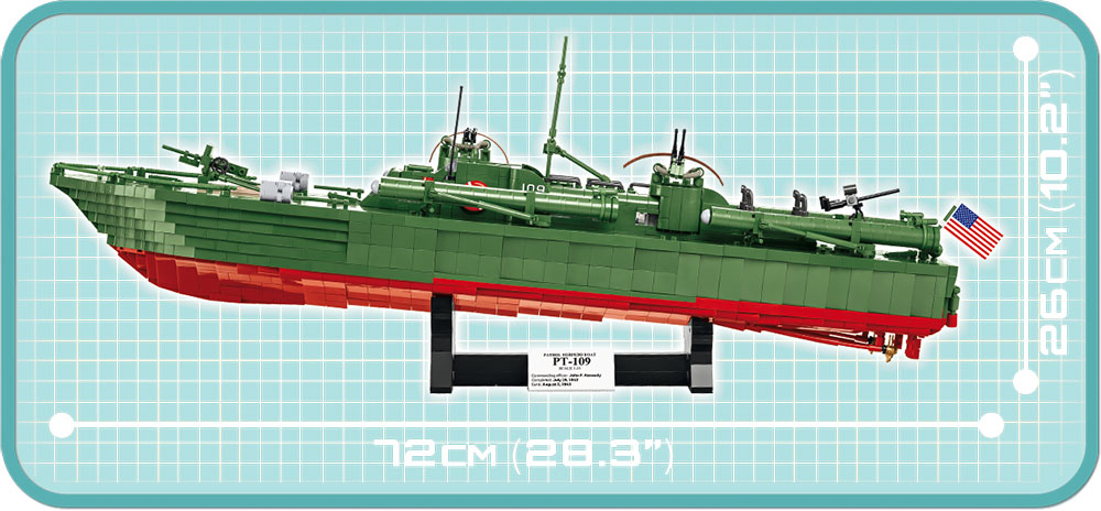 Cobi 4825 Patrol Torpedo Boat PT109