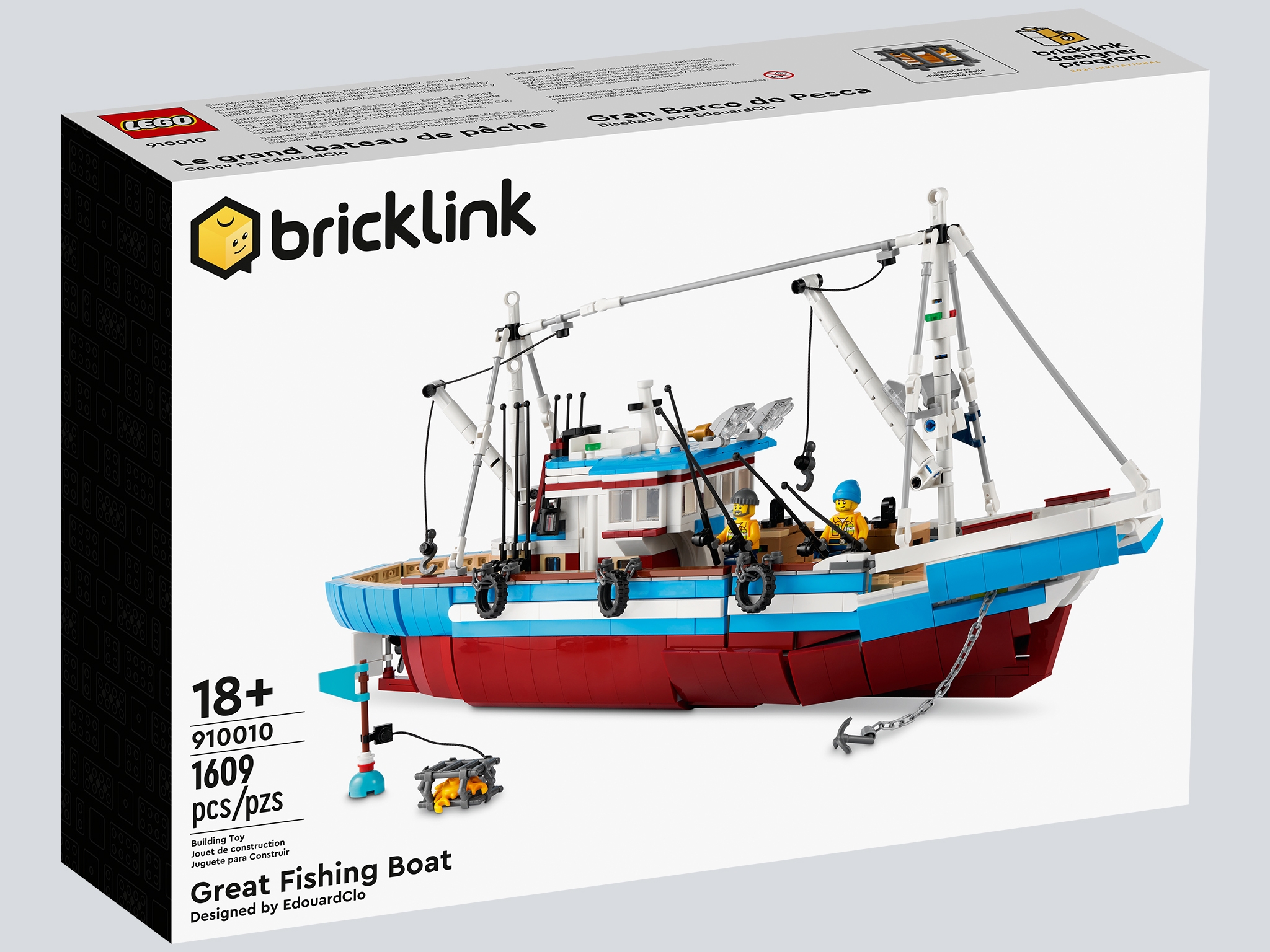 Bricklink 910010 Great Fishing Boat