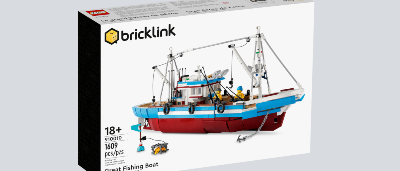 Bricklink 910010 Great Fishing Boat