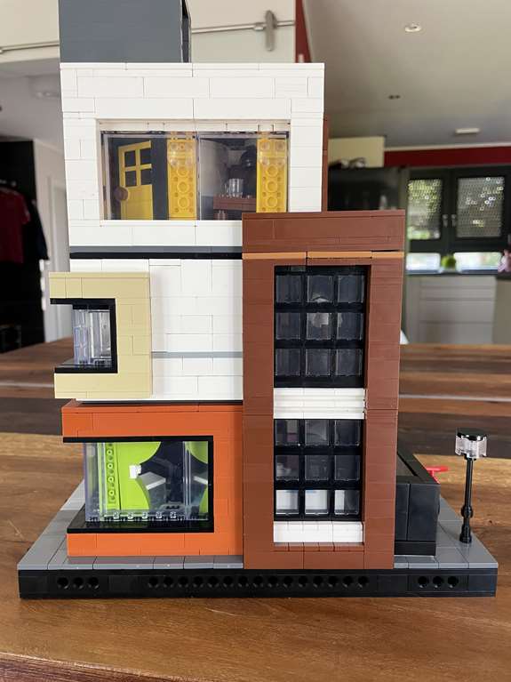 Cube Brown Modern Villa