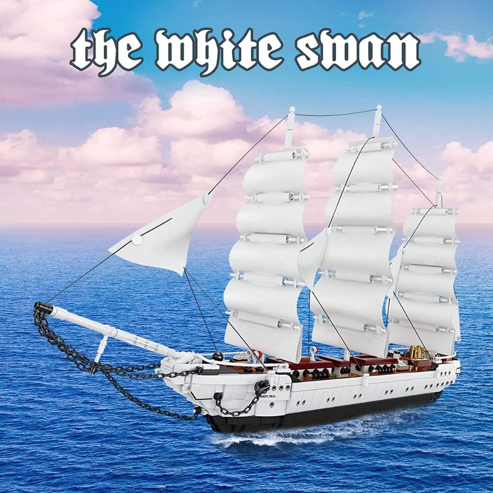 JMBricklayer 40104 The White Swan Ship